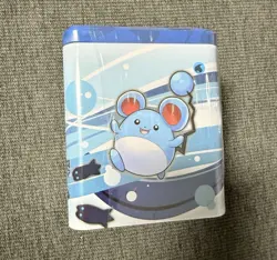 Pokemon TCG 2022 Water Type Stacking Collector Tin 3 Booster Packs New Sealed - Image 4
