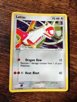 Latias Holo Pokemon Ex Trainer Kit Latias & Latios Promo 4/10 - Image 2