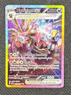 Pokemon Hydreigon ex 240/191 Surging Sparks SIR Special Illustration Rare NM - Image 1