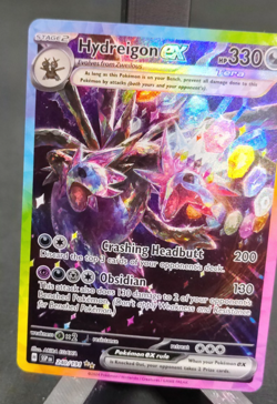Pokemon Hydreigon ex 240/191 Surging Sparks SIR Special Illustration Rare NM - Image 4