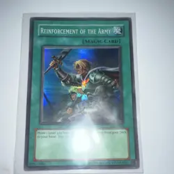 Reinforcement of the Army (CREASED) LOD-028 Super Rare Foil Unlimited Yu-Gi-Oh! - Image 4