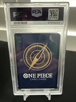 Monkey D. Luffy One Piece OP05-1st Anniversary PSA 10 ENGLISH 2023 - Image 2