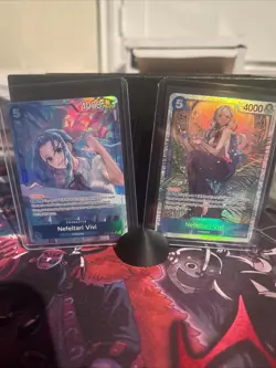 One Piece TCG Nefeltari Vivi Alt Art & Regular SR Heroines Edition English EB03 - Image 1