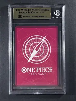 BGS 10 2025 ONE PIECE OP12-020 LEGACY OF THE MASTER RORONOA ZORO ALTART - Image 2