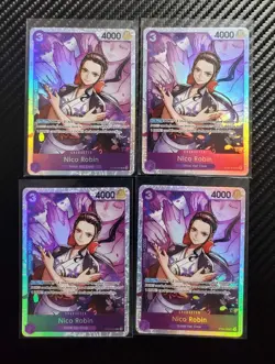 Nico Robin Playset - ST26-003 x4 - Starter Deck 26 - One Piece TCG - English - Image 1