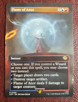 Flame of Anor - Borderless - MtG Lord of the Rings - R0406 NM 2023 - Image 2