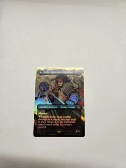 Jecht, Reluctant Guardian // Braska's Final Aeon - Foil - Borderless - Final Fan - Image 1