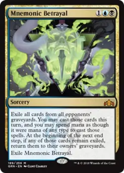 MTG Mnemonic Betrayal, NM-Mint, English Guilds of Ravnica - Image 1