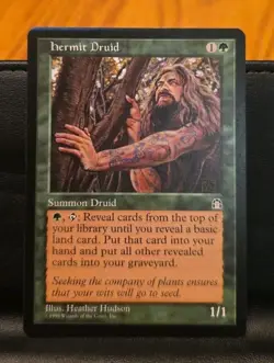 Hermit Druid - Magic the Gathering MtG - Stronghold - NM - Image 1