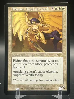 MTG Akroma, Angel of Wrath Legions Regular 1/145 - Image 1