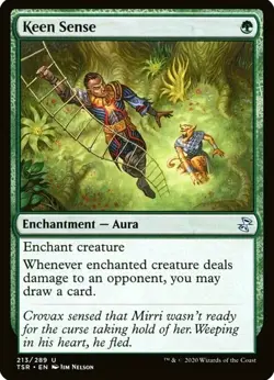 X 1 Keen Sense NM-M Time Spiral 213 MTG Magic The Gathering - Image 1