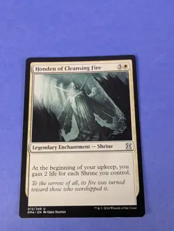 MTG Magic: Eternal Masters: Honden of Cleansing Fire #111/274 Uncommon - NM - Image 1