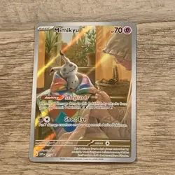 Pokemon TCG - Mimikyu 075 SV Promo - Black Star Promo Holo - NM - Image 1