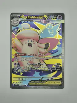 Pokemon Mega Clefable EX 103 (Unreleased) English Perfect Order Mega Evolutions - Image 1