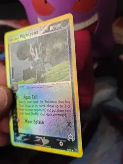 [ LP+ ] Pokemon Team Aqua's Mightyena 30/95 EX Team Magma vs Aqua Reverse Holo - Image 2