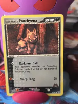 [ LP+ ] Pokemon Team Aqua's Mightyena 30/95 EX Team Magma vs Aqua Reverse Holo - Image 4