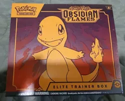 Pokemon Scarlet & Violet Obsidian Flames Elite Trainer Box SEALED ETB 820650853913 - Image 1