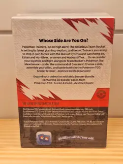 Pokemon Scarlet & Violet Destined Rivals Booster Bundle Box Sealed - Image 3