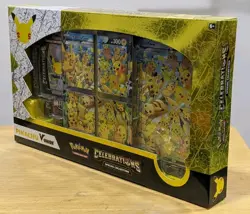 Pokemon TCG: Celebrations Special Collection Box Pikachu V-Union 820650809156 - Image 2