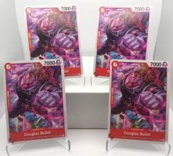 Douglas Bullet Playset - OP12-010 x4 - Legacy of the Master - One Piece TCG - Image 1