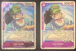 2x Uso-Hachi - ST18-001 - PRB02 Reprint + Pirate Foil - One Piece TCG - English - Image 1