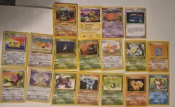 Pokemon TCG - Vintage Lot Of 45 Cards - Team Rocket - Jungle - Fossil - Diamond - Image 1