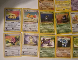 Pokemon TCG - Vintage Lot Of 45 Cards - Team Rocket - Jungle - Fossil - Diamond - Image 2