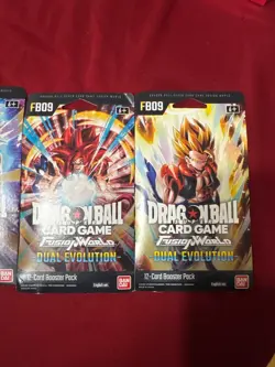 dragon ball super card game fusion world dual evolution tcg booster pack lot - Image 3