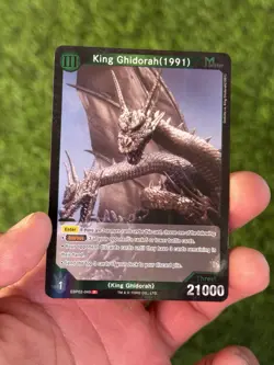 Godzilla Card Game King Ghidorah (1991) 049 (R) - G: Monsters Raid Again - Image 1
