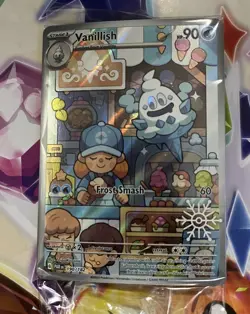 Vanillish - 190/182 (Holiday Calendar) NM, English Pokemon Paradox Rift 190/182 - Image 1