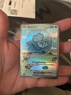 Pokemon TCG - Mew ex - 232/091 - Paldean Fates - Bubble Mew - Image 1