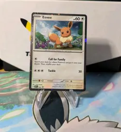Eevee 043 SVP Black Star Promo Pokemon Card - NM - Image 1