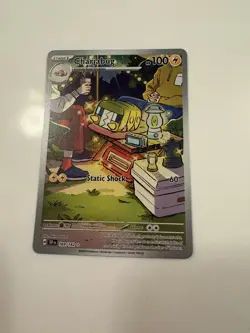 Charjabug 169/162 Pokemon TCG Temporal Forces Illustration Rare Holo - NM - Image 1