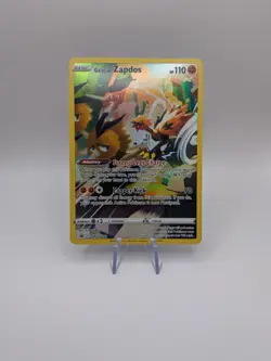 Pokemon TCG Galarian Zapdos SWSH283 Black Star Promo Sword&Shield - LP Condition - Image 2