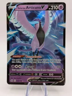 Galarian Articuno V 058/198 - Pokemon SWSH06: Chilling Reign - Ultra Rare - Image 1