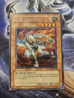 Yugioh D.D. Assailant DR04-EN244 Dark Revelation Volume 4 Secret Rare LP - Image 1