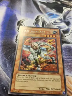 Yugioh D.D. Assailant DR04-EN244 Dark Revelation Volume 4 Secret Rare LP - Image 2