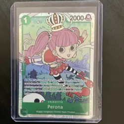 Perona OP12-034 Special Character One Piece Bandai 2000 Power 1 Cost - Image 1