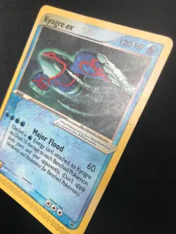 Kyogre ex 001 Nintendo Promo Pokemon non-holo rare card - Image 2