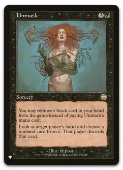 Unmask #168/350 (NM) List Reprints LIST LIST Magic MTG - Image 1