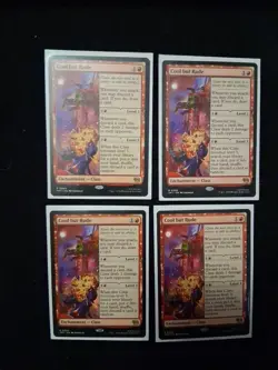 4x Cool But Rude TMNT Magic the Gathering 1 Foil 3 Non Foil. - Image 1