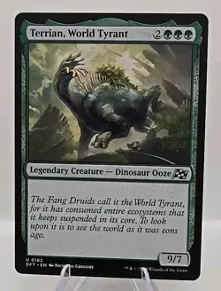 Terrian, World Tyrant MTG Aetherdrift Regular - Image 1