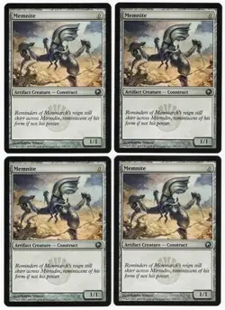 Memnite x4 4x 2010 Scars of Mirrodin PLAYSET Artifact Creature MTG NM NICE!! - Image 1