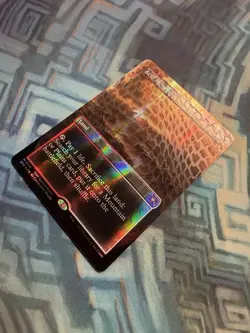 MTG Borderless Dragonscale Foil Arid Mesa NM Unplayed Special Guests - Image 2