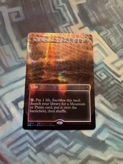 MTG Borderless Dragonscale Foil Arid Mesa NM Unplayed Special Guests - Image 3