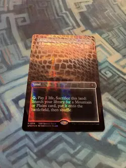 MTG Borderless Dragonscale Foil Arid Mesa NM Unplayed Special Guests - Image 4