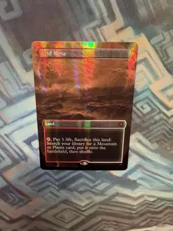 MTG Borderless Dragonscale Foil Arid Mesa NM Unplayed Special Guests - Image 5