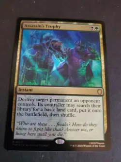 Assassins Trophy Surge Foil 55 Teenage Mutant Ninja Turtles Foil R MTG NM TMT - Image 1