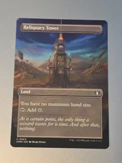Reliquary Tower (Borderless) Commander Masters Regular - Image 1