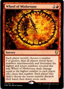 Wheel of Misfortune R Commander Legends 211 NM - Image 1